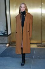 PHOEBE DYNEVOR Arrives at NBC in New York City 01/16/2025