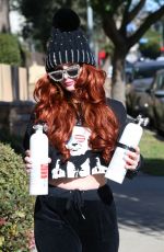 PHOEBE PRICE Out and About in Los Angeles 01/13/2025