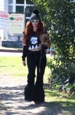 PHOEBE PRICE Out and About in Los Angeles 01/13/2025