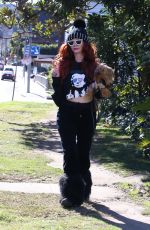 PHOEBE PRICE Out and About in Los Angeles 01/13/2025