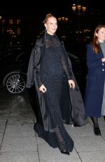 POPPY DELEVINGNE Arrives at Chanel Lunch at Paris Fashion Week 01/28/2025