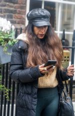 PREEYA KALIDAS Leaves Private Members Club Soho House in London 01/15/2025