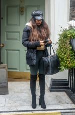 PREEYA KALIDAS Leaves Private Members Club Soho House in London 01/15/2025