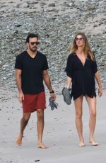 Pregnant GISELE BUNDCHEN and Joaquim Valente Out at a Beach in Costa Rica 12/24/2024