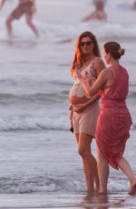 Pregnant GISELE BUNDCHEN Out at a Beach in Costa Rica 12/23/2024