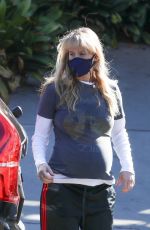 Pregnant JENNIFER LAWRENCE Out and About in Los Angeles 01/16/2025