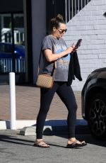Pregnant KRISTEN DOUTE Out and About in Los Angeles 01/21/2025