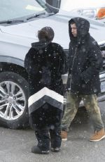 PRIYANKA CHOPRA and Nick Jonas Out Filming in Toronto 01/13/2025