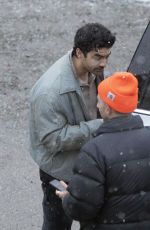 PRIYANKA CHOPRA and Nick Jonas Out Filming in Toronto 01/13/2025