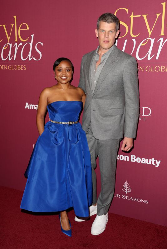 QUINTA BRUNSON at 2025 Golden Globes WWD Style Awards at Four Seasons Hotel Los Angeles 01/03/2025