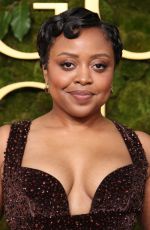 QUINTA BRUNSON at 82nd Annual Golden Globes Awards in Beverly Hills 01/05/2025