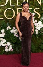 QUINTA BRUNSON at 82nd Annual Golden Globes Awards in Beverly Hills 01/05/2025
