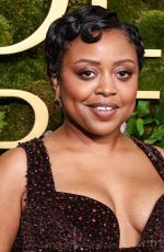 QUINTA BRUNSON at 82nd Annual Golden Globes Awards in Beverly Hills 01/05/2025