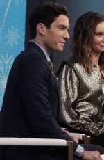 REBECCA JARVIS on the Set of Good Morning America in New York 12/31/2024