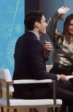 REBECCA JARVIS on the Set of Good Morning America in New York 12/31/2024