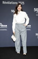 REBECCA ZLOTOWSKI at Cesar Revelations 2025 Photocall in Paris 01/20/2025