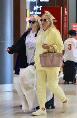 REBEL WILSON and RAMONA AGRUMA Arrives at Sydney Airport 01/12/2025