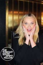 REESE WITHERSPOON at Tonight Show Starring Jimmy Fallon in New York 01/29/2025