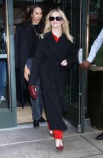 REESE WITHERSPOON Out Promotes her Work in New York City 01/28/2025