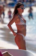 RHEA DURHAM in Bikini at a Beach in Barbados 12/31/2024