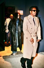 RIHANNA and $AP Rocky Out for a Night at Verse in Hollywood 01/28/2025