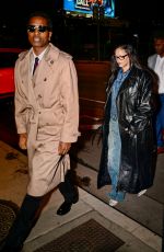 RIHANNA and $AP Rocky Out for a Night at Verse in Hollywood 01/28/2025