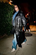 RIHANNA and $AP Rocky Out for a Night at Verse in Hollywood 01/28/2025