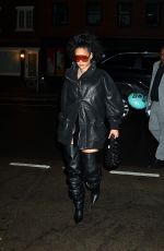 RIHANNA Night Out in New York 12/31/2024