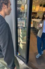 ROBIN TUNNEY Out for Lunch with Her Family at Shake Shack in Beverly Hills 12/31/2024