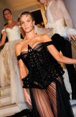 ROSIE HUNTINGTON-WHITELEY Walks Runway at Jean Paul Gaultier Fashion Show in Paris 01/29/2025