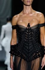 ROSIE HUNTINGTON-WHITELEY Walks Runway at Jean Paul Gaultier Fashion Show in Paris 01/29/2025