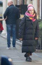 ROSIE JONES Leaves Soho House in London 01/16/2025