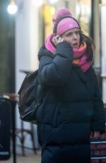 ROSIE JONES Leaves Soho House in London 01/16/2025