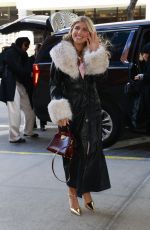 SABRINA BRIER Arrives at Drew Barrymore Show 01/28/2025