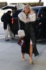 SABRINA BRIER Arrives at Drew Barrymore Show 01/28/2025