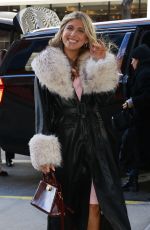 SABRINA BRIER Arrives at Drew Barrymore Show 01/28/2025