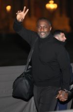 SABRINA DHOWRE and Idris ELBA Leaves Louis Vuitton Fashion Show in Paris 01/21/2025