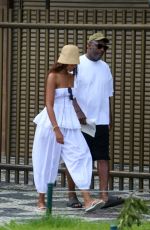 SABRINA DHOWRE and Idris ELBA Out and About in Rio de Janeiro 01/01/2025