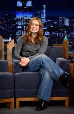 SADIE SINK at Tonight Show Starring Jimmy Fallon in New York 01/30/2025