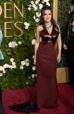 SALMA HAYEK at 82nd Annual Golden Globes Awards in Beverly Hills 01/05/2025