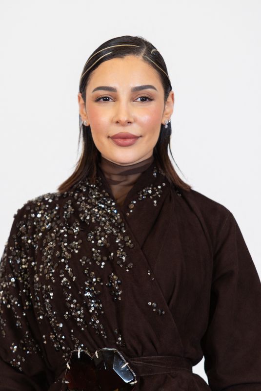 SANAA EL MAHALLI at PFW Stephane Rolland HC Photocall in Paris 01/28/2025