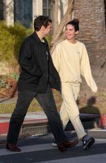 SARA SAMPAIO Out and About in Los Angeles 01/07/2025