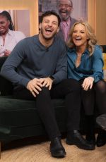 SARAH HADLAND at This Morning TV Show in London 01/13/2025