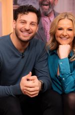 SARAH HADLAND at This Morning TV Show in London 01/13/2025