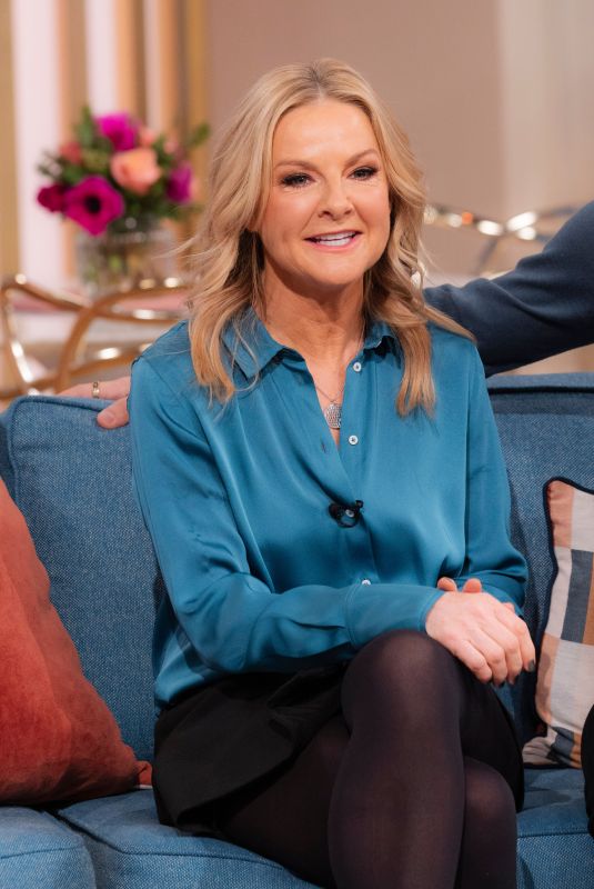 SARAH HADLAND at This Morning TV Show in London 01/13/2025