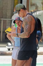 SARAH MATULIN and Ben Roberts-Smith Out in Brisbane 01/02/2025