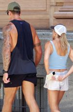 SARAH MATULIN and Ben Roberts-Smith Out in Brisbane 01/02/2025