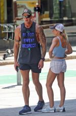 SARAH MATULIN and Ben Roberts-Smith Out in Brisbane 01/02/2025