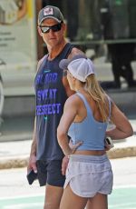 SARAH MATULIN and Ben Roberts-Smith Out in Brisbane 01/02/2025