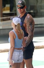 SARAH MATULIN and Ben Roberts-Smith Out in Brisbane 01/02/2025
